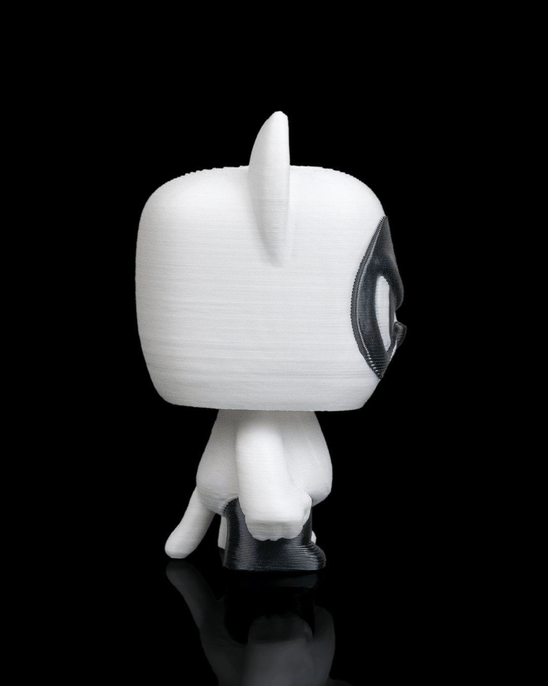 Anty Dog articulated 3D-printed collectible keyring — close-up detail of the articulated joints