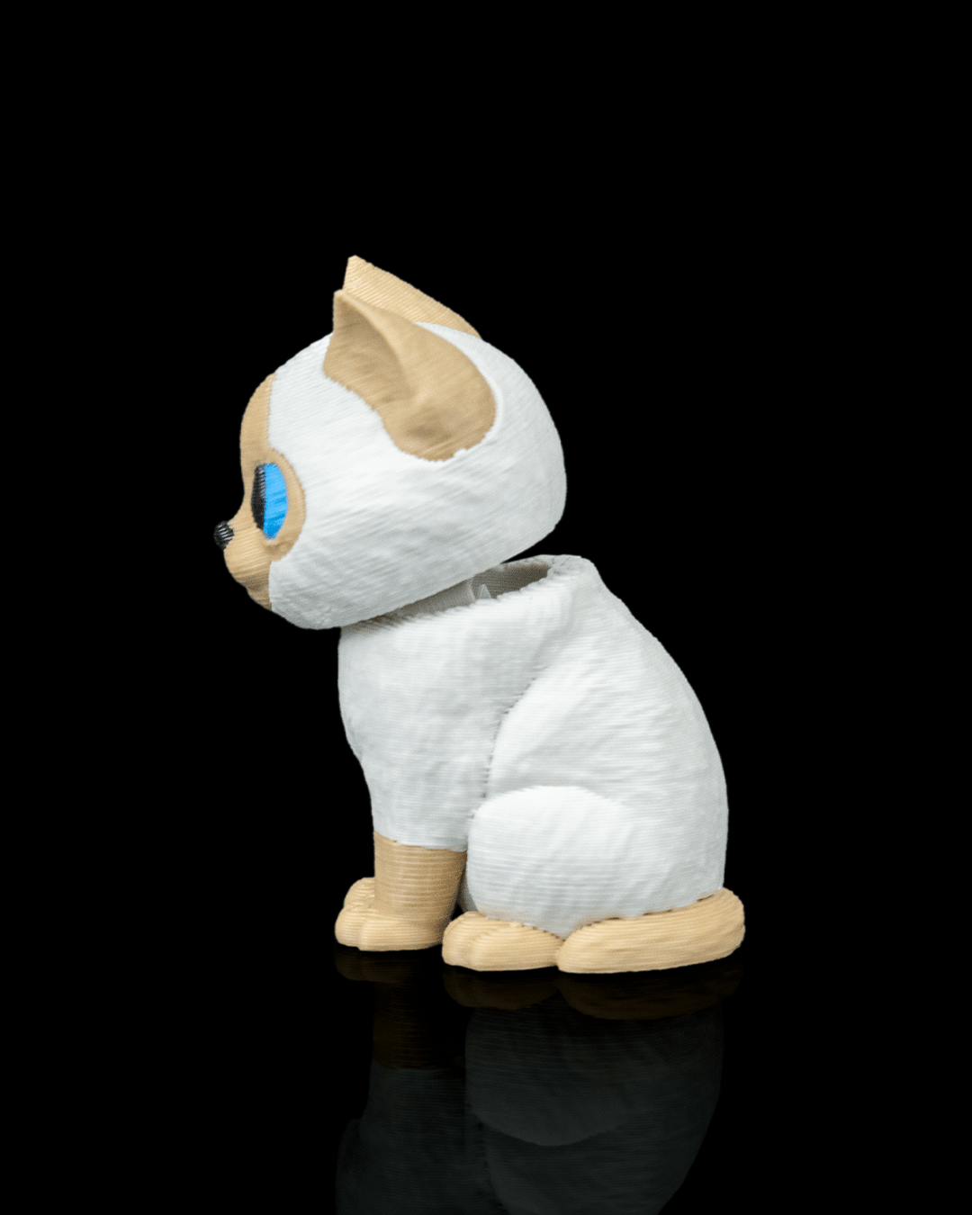 Cuddle Pack: Siamese Cat Carrier Keyring Charm
