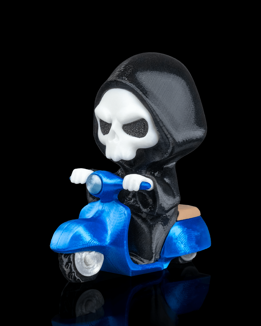Grim Rider grim reaper — 3D-printed Halloween figure (view 2)