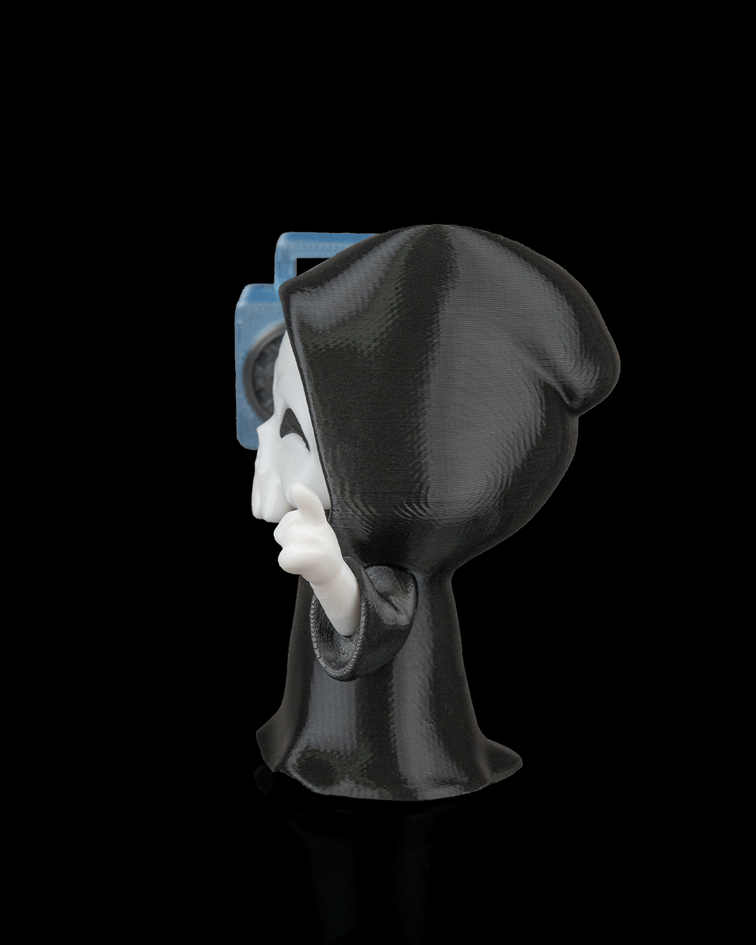 Groove Reaper dancing reaper — 3D-printed Halloween figure (view 3)
