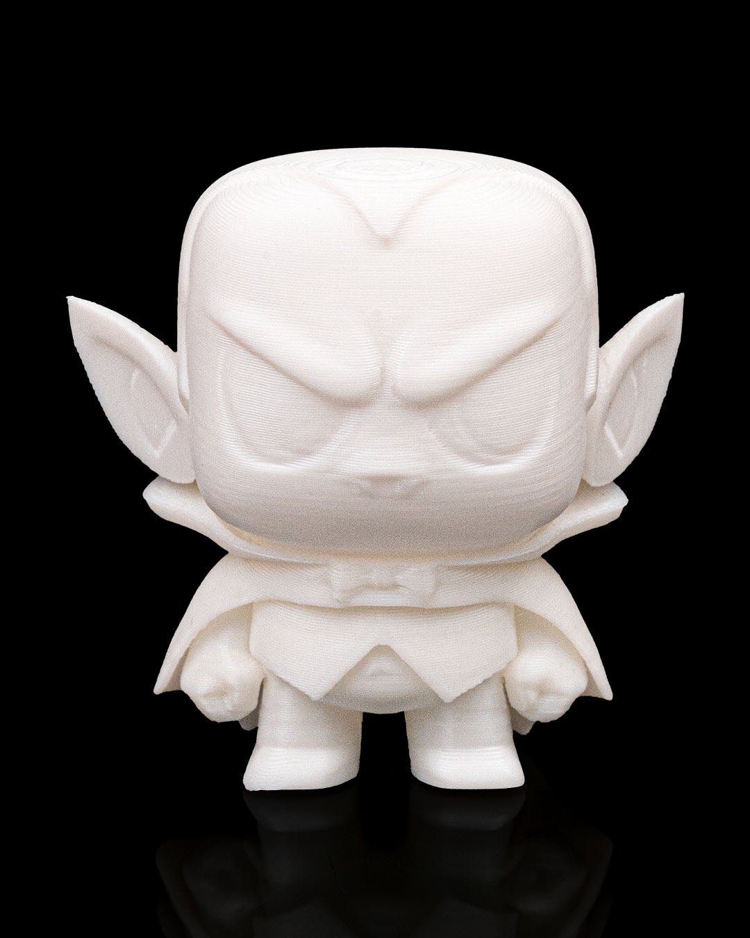 Nosfer-Anty vampire Anty articulated 3D-printed Halloween keyring — rear view