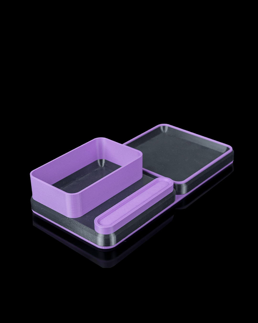 Office Essential Kit — a modular 3D-printed desk organizer — side profile