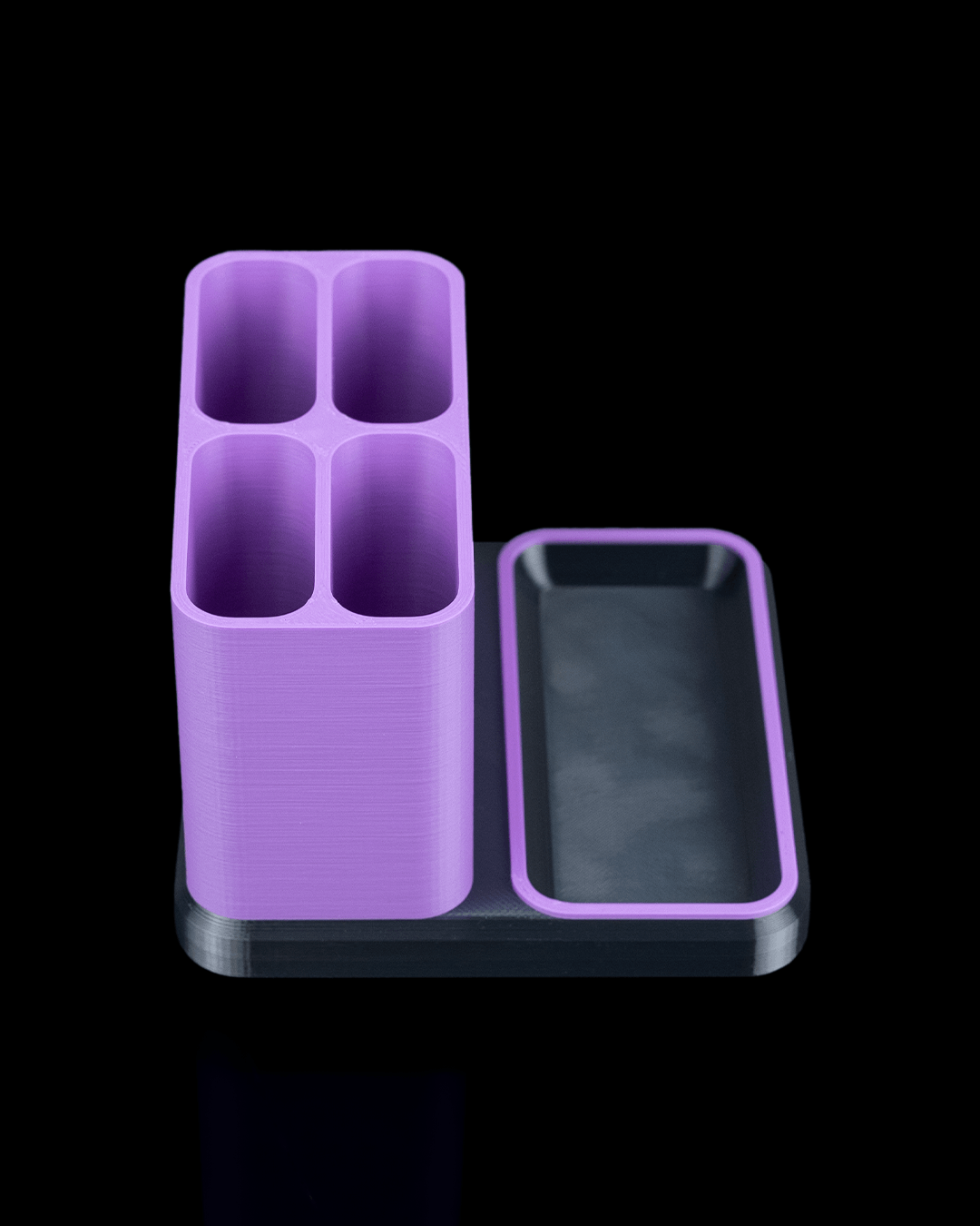 Office Pro Kit — a modular 3D-printed desk organizer set — color and finish detail