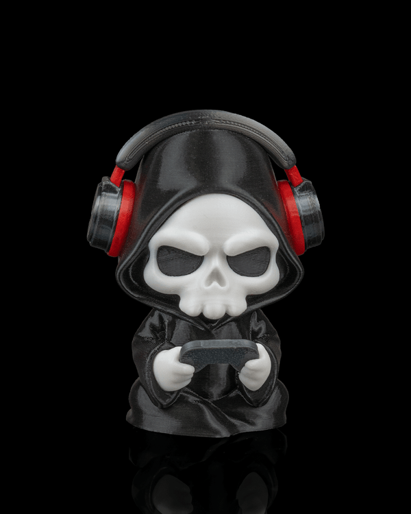 Press F reaper tribute — 3D-printed Halloween figure (view 1)