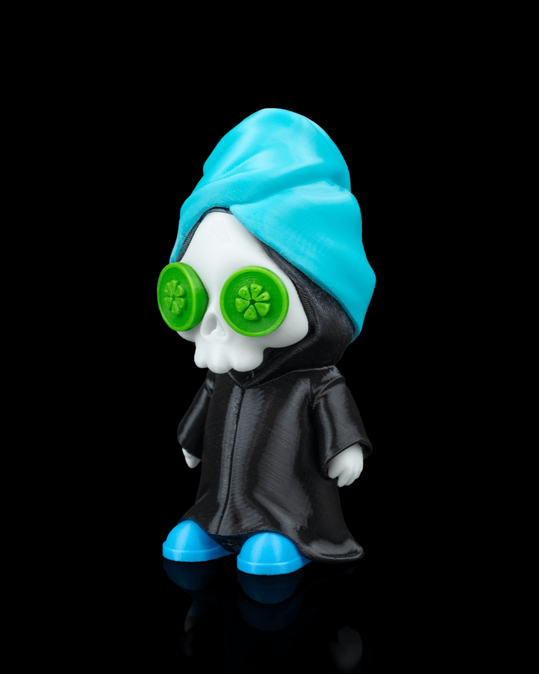 Sweet Rest sleepy reaper — 3D-printed Halloween figure (view 2)