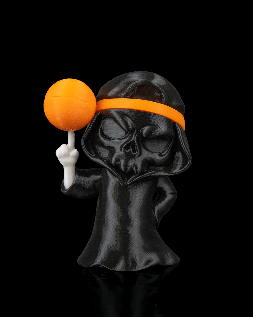 Slam Reaper basketball reaper — 3D-printed Halloween figure (view 5)