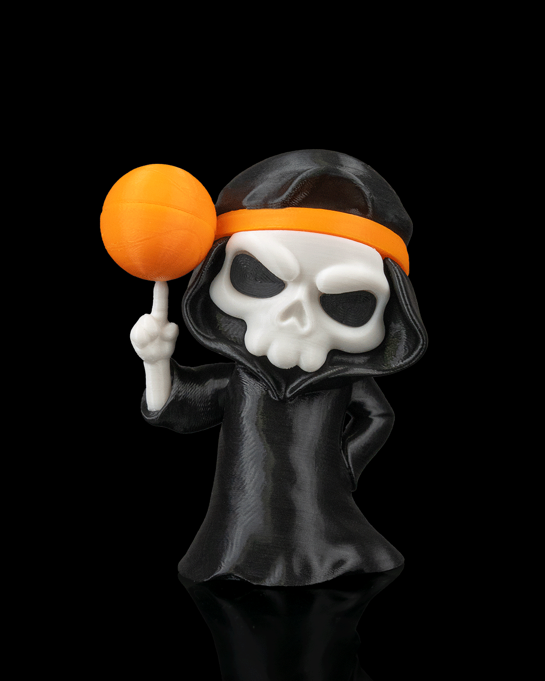Slam Reaper basketball reaper — 3D-printed Halloween figure (view 6)