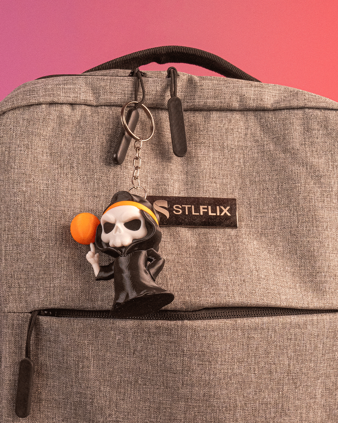Slam Reaper basketball reaper — 3D-printed Halloween figure (view 7)