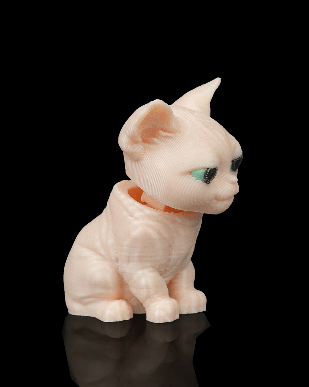 Stitched Pack: Sphynx Cat Carrier Keyring Charm