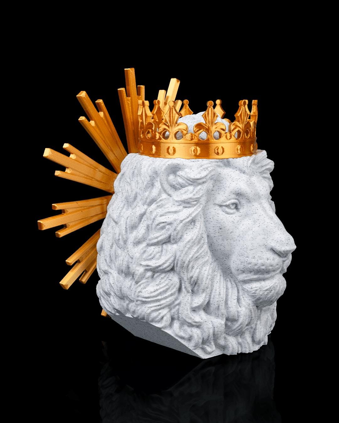 Lion of Judah 3D Printed Decor