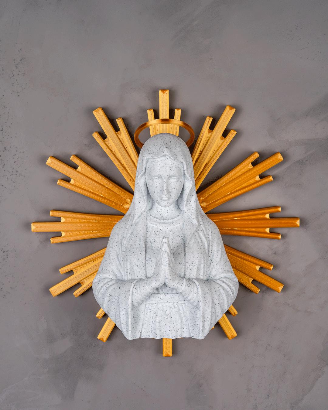 Holy Mary3D Printed Decor