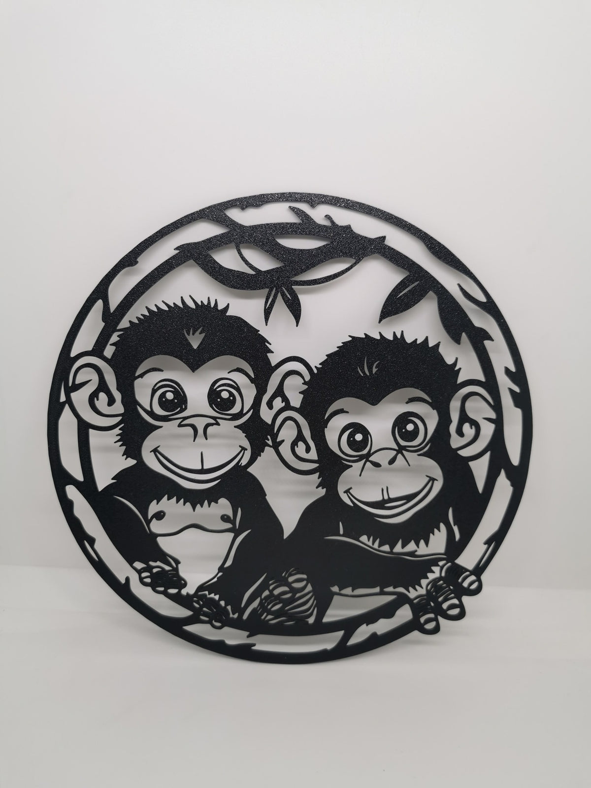 Baby Monkeys Wall Art — the printed piece