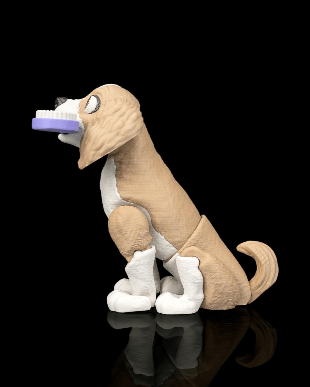 Articulated Cocker Spaniel Dog Toy: Lady, Desk Companion, Dog Lover Gift