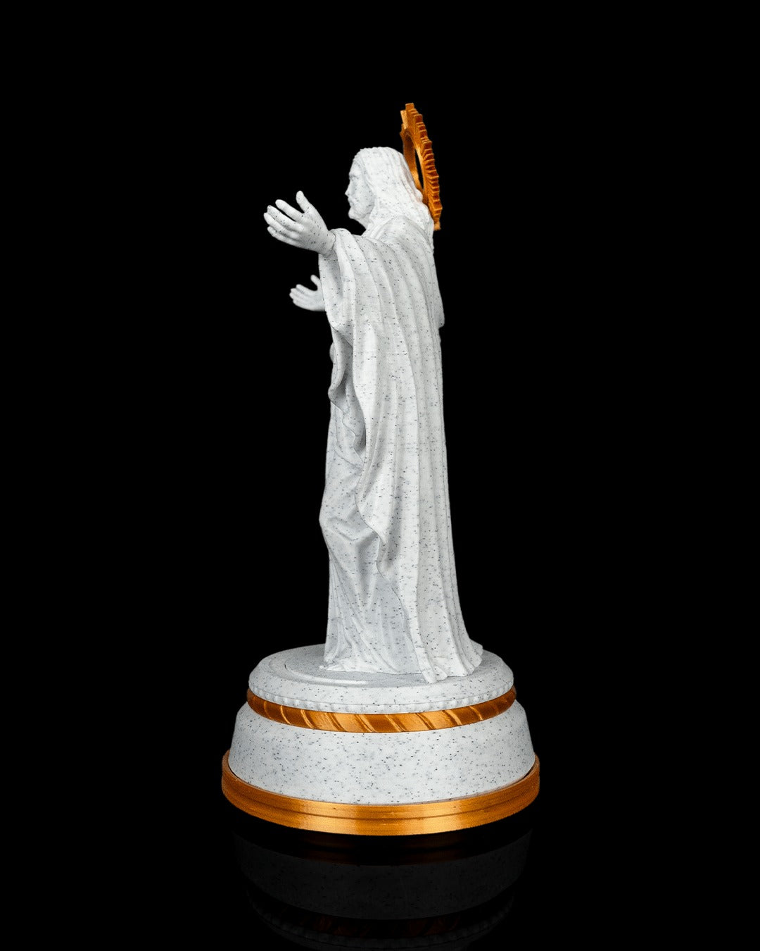 Christ of Light Statue — side view