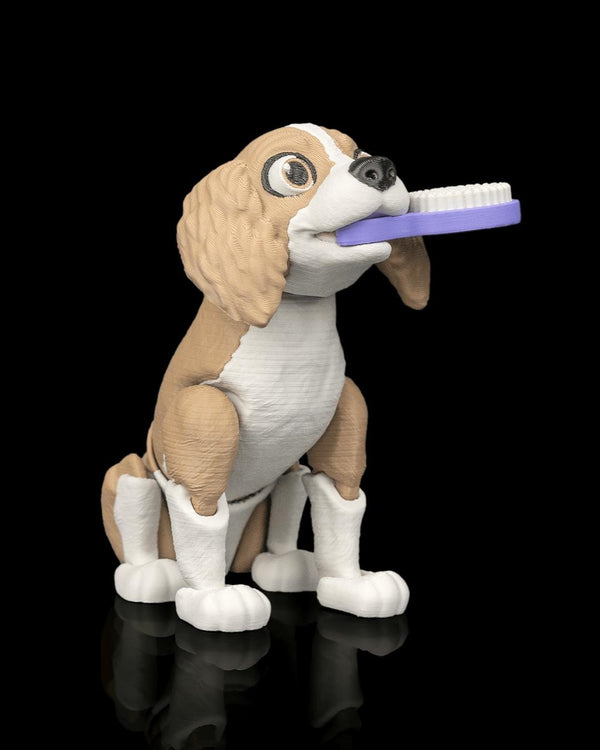 Articulated Cocker Spaniel Dog Toy: Lady, Desk Companion, Dog Lover Gift