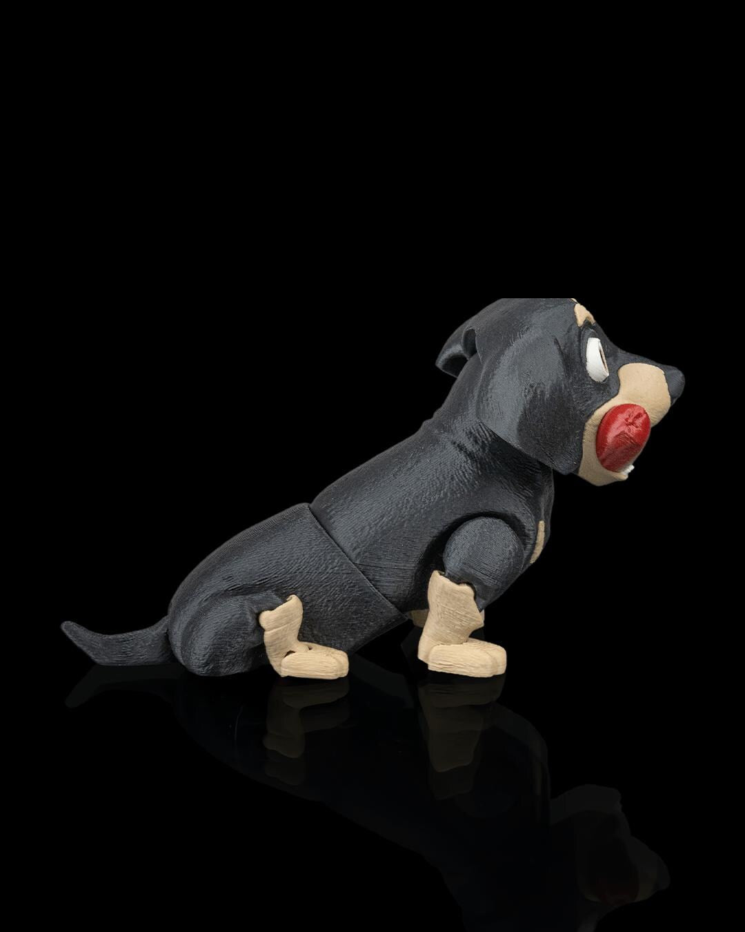Articulated Dachshund Toy: Frank the Dog Desk Buddy