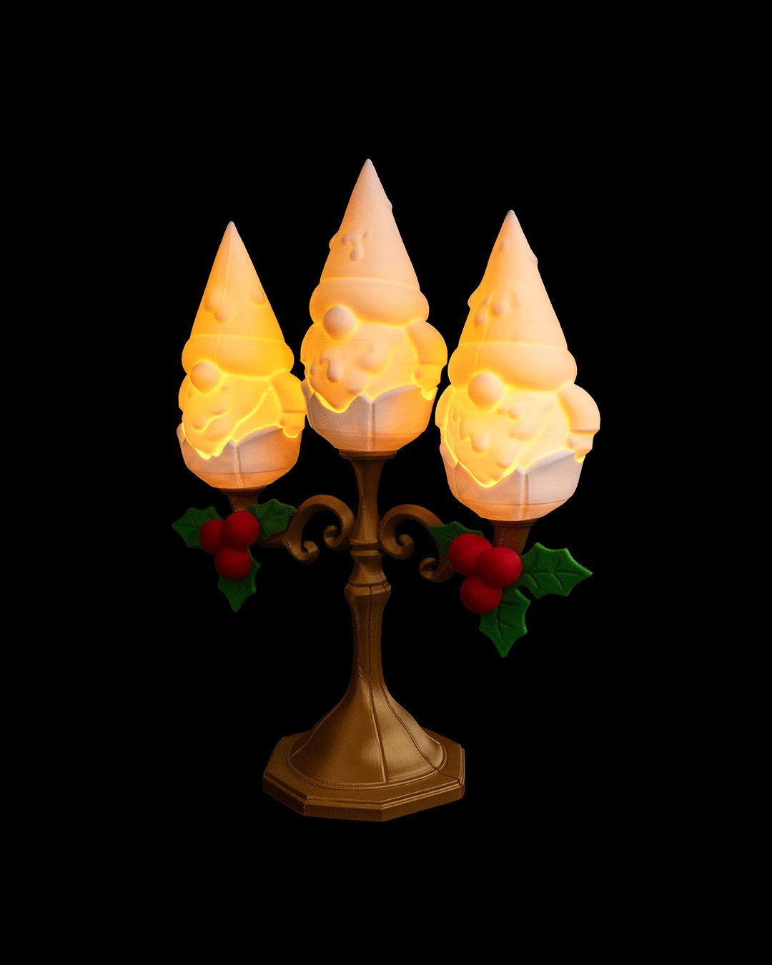 Gnomedelabra Table Lamp — photo 2