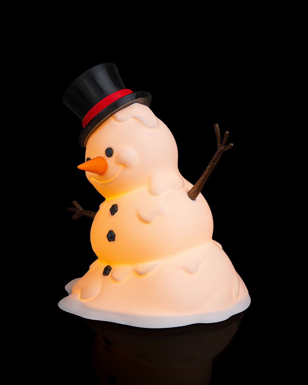 Happy Snowman Table Lamp — photo 2