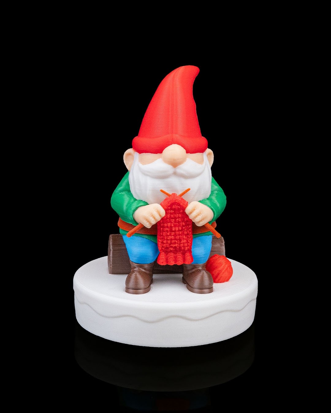 Knitmas Gnome — as pictured