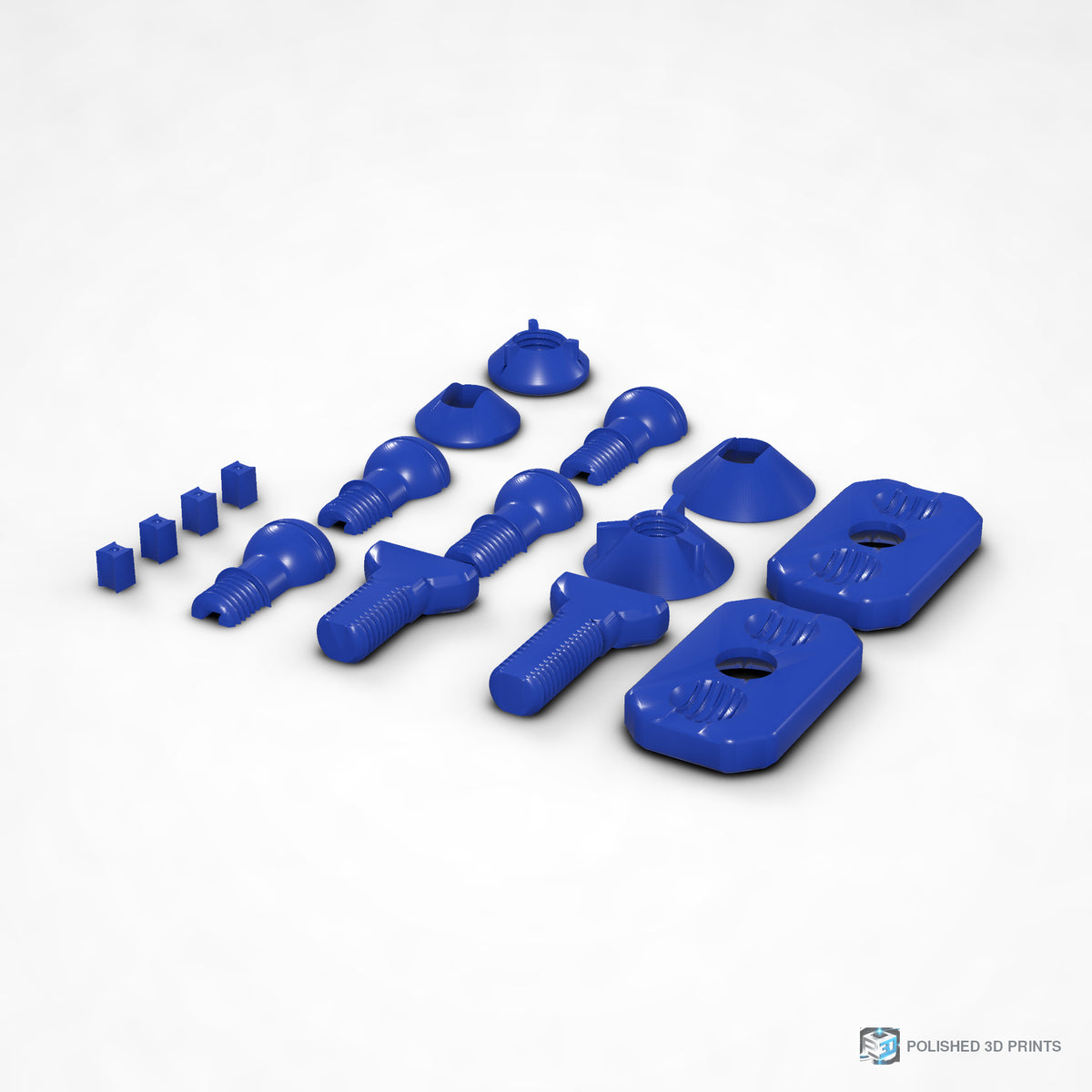 Link-A-Link Ball Joint Link – shown in PETG Blue