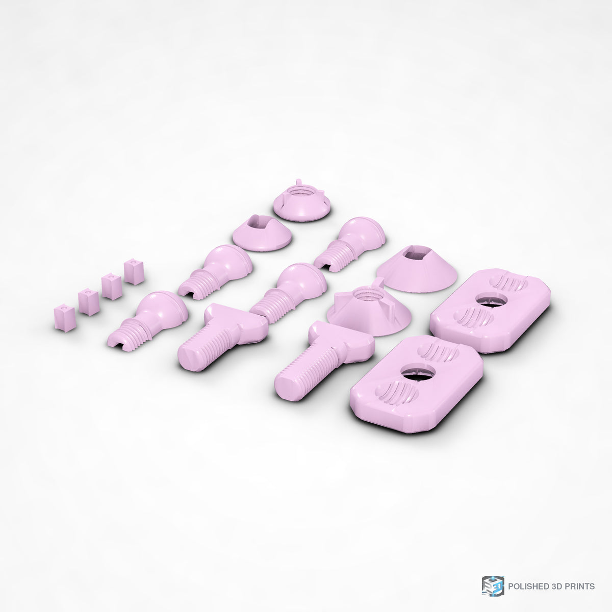 Link-A-Link Ball Joint Link – shown in PETG Pink