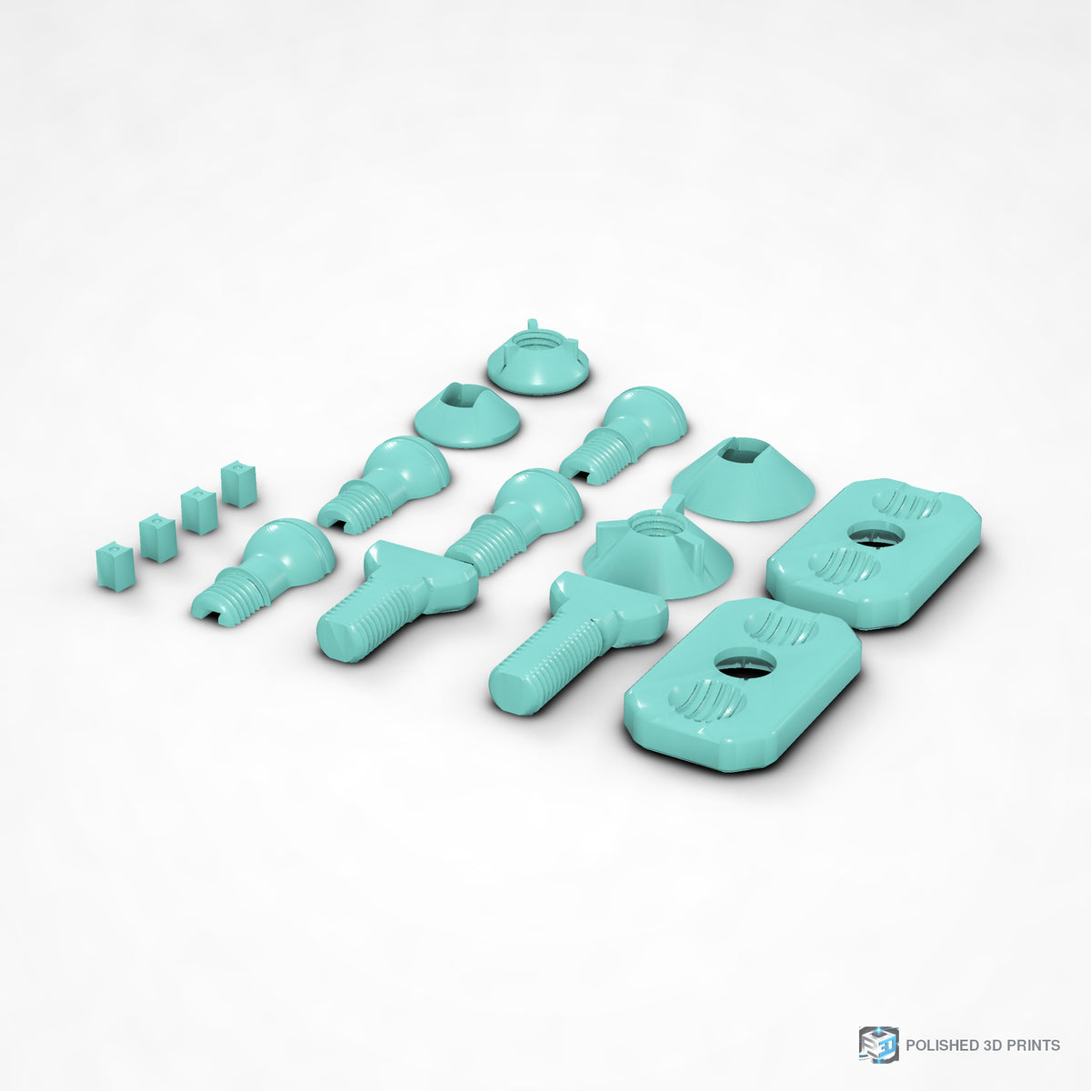Link-A-Link Ball Joint Link – shown in PETG Teal