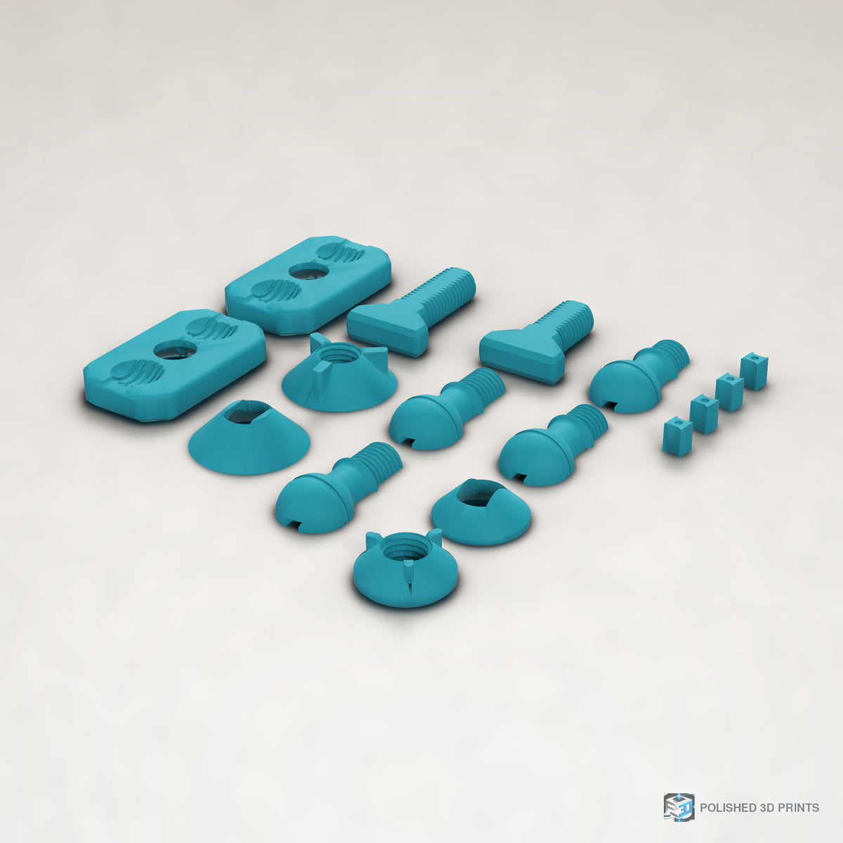 Link-A-Link Ball Joint Link – in ASA Teal on a warm studio background