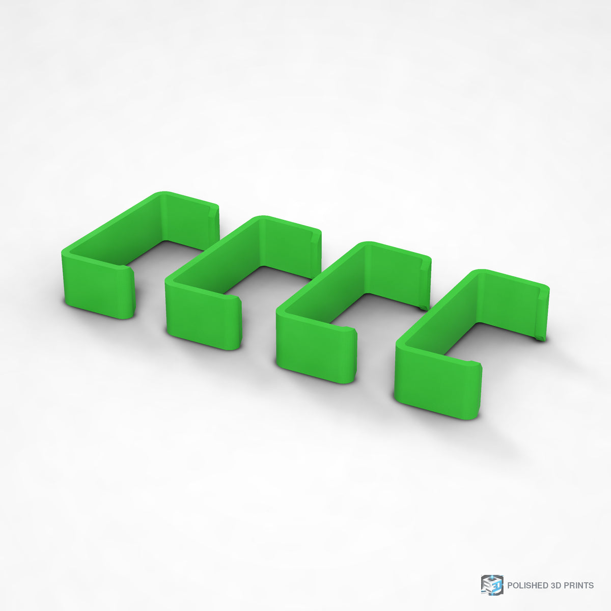 Link-A-Link Cable Management Clips – shown in PETG Green