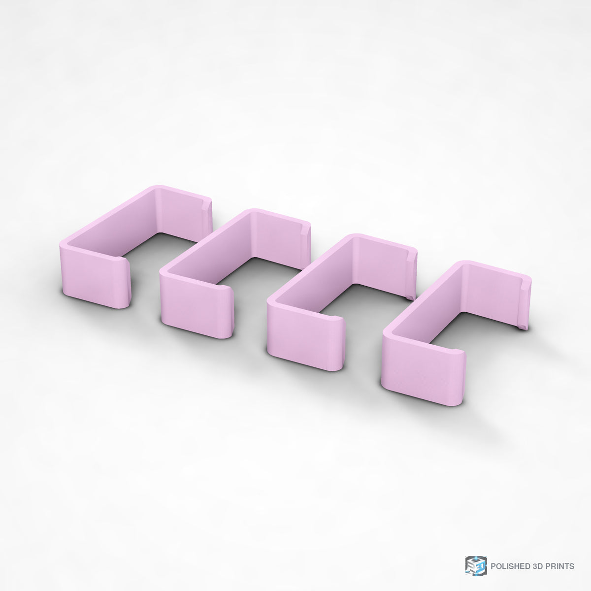 Link-A-Link Cable Management Clips – shown in PETG Pink