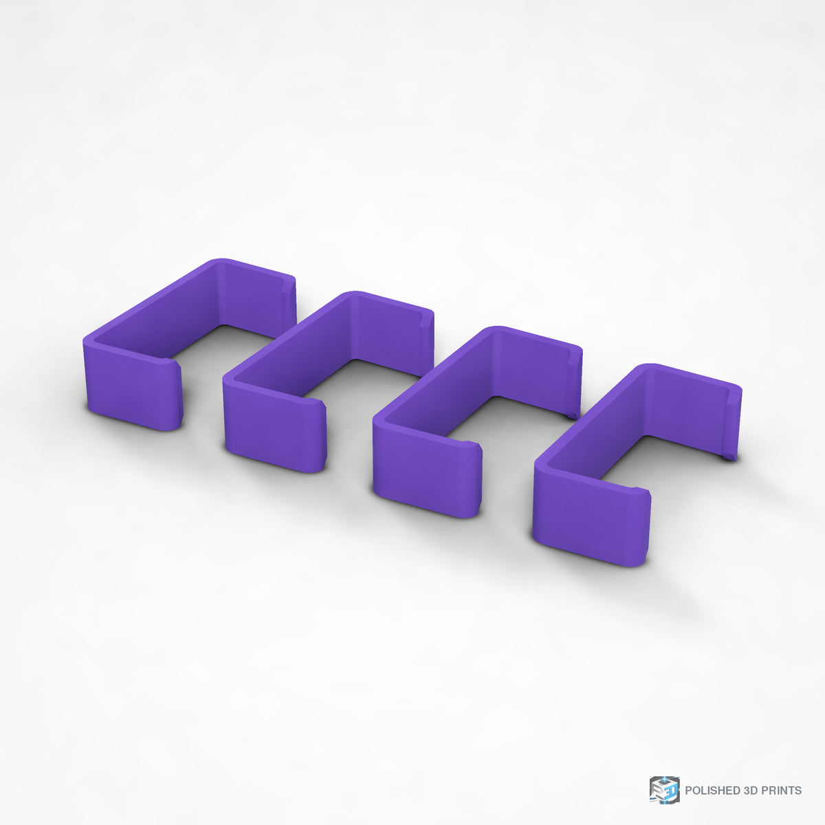 Link-A-Link Cable Management Clips – shown in PETG Purple