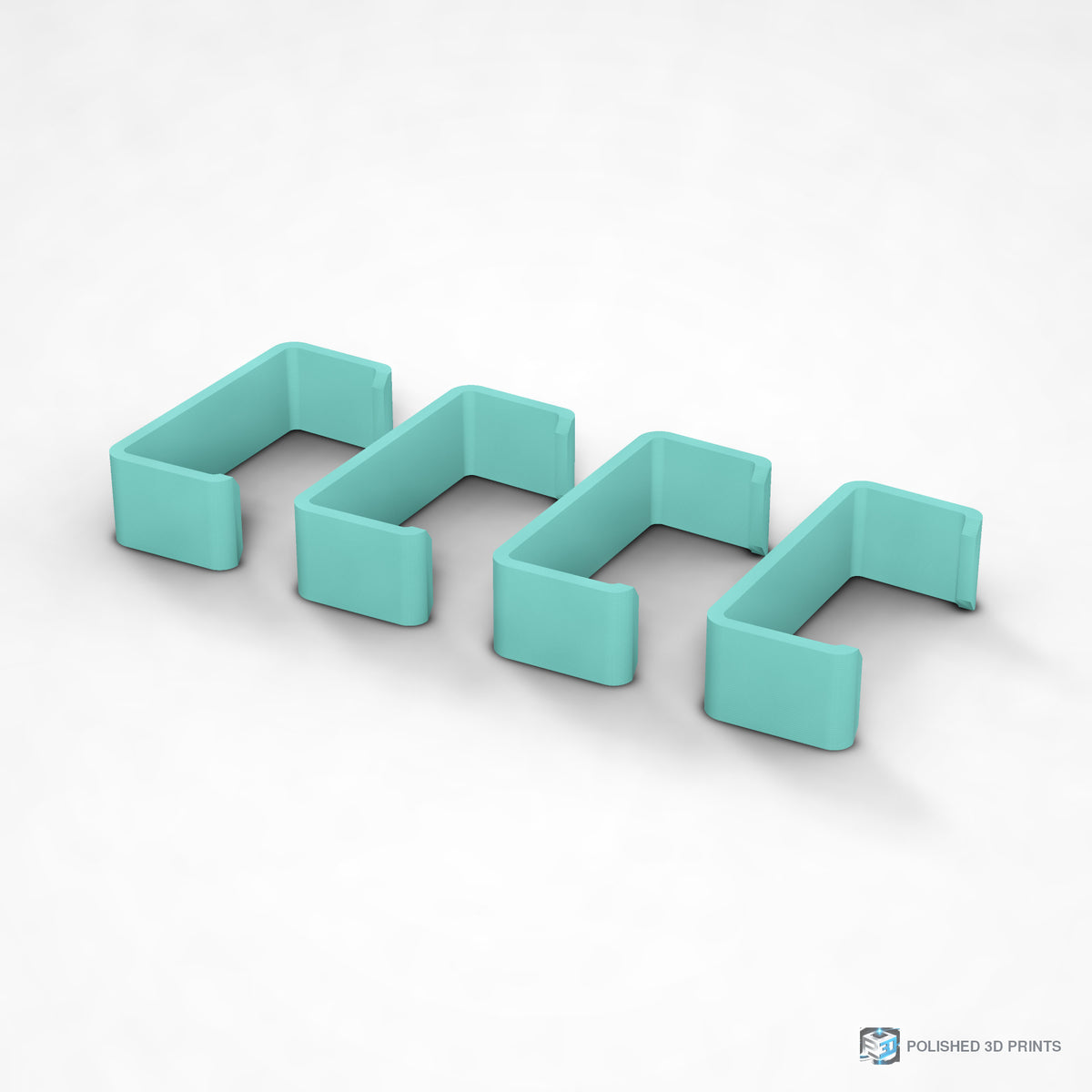 Link-A-Link Cable Management Clips – shown in PETG Teal