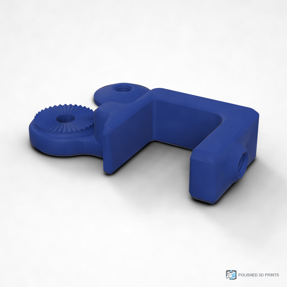 Link-A-Link Fixed C-Clamp Mount – shown in ASA Blue