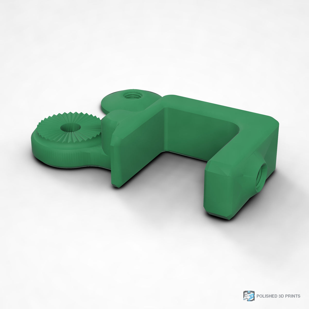 Link-A-Link Fixed C-Clamp Mount – shown in ASA Green