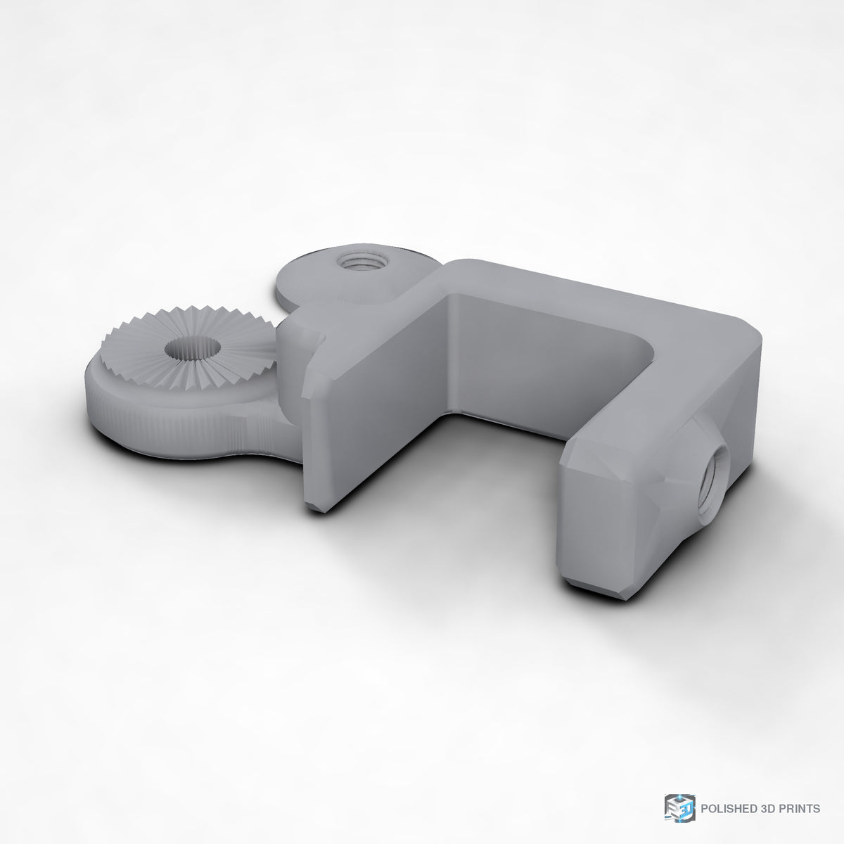 Link-A-Link Fixed C-Clamp Mount – shown in ASA Grey