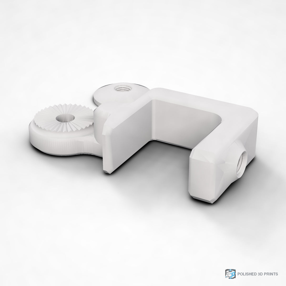 Link-A-Link Fixed C-Clamp Mount – shown in ASA White