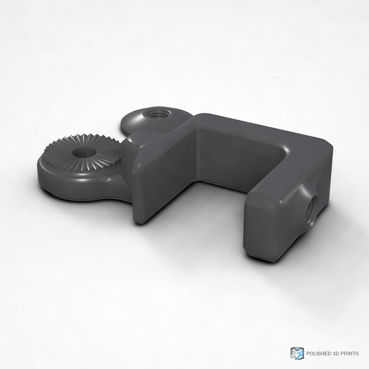 Link-A-Link Fixed C-Clamp Mount – shown in PETG Galaxy Dark Grey