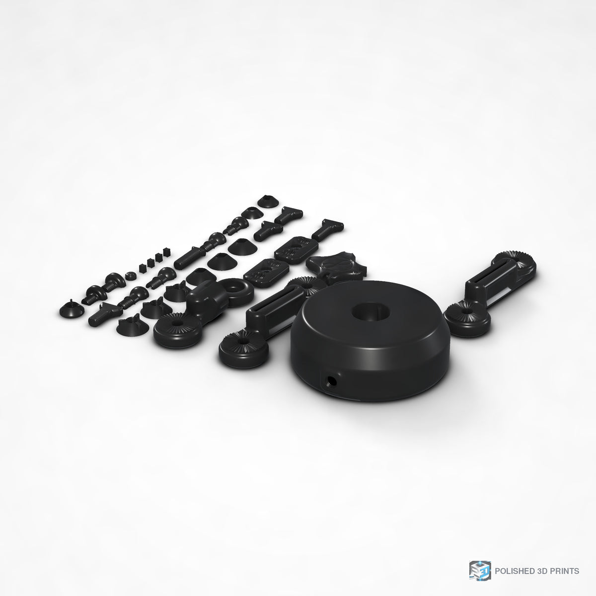 Link-A-Link Webcam & Camera Arm Kit – shown in PETG Black