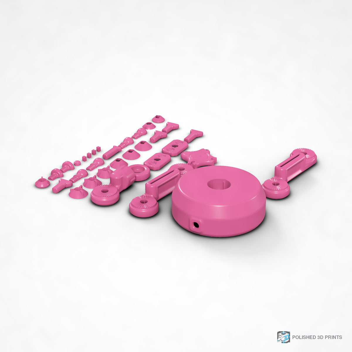 Link-A-Link Webcam & Camera Arm Kit – shown in PETG Magenta