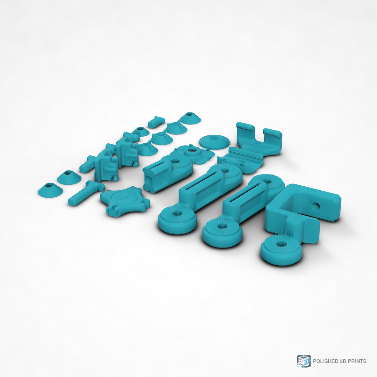 Link-A-Link Desk Phone Arm Kit – shown in ASA Teal