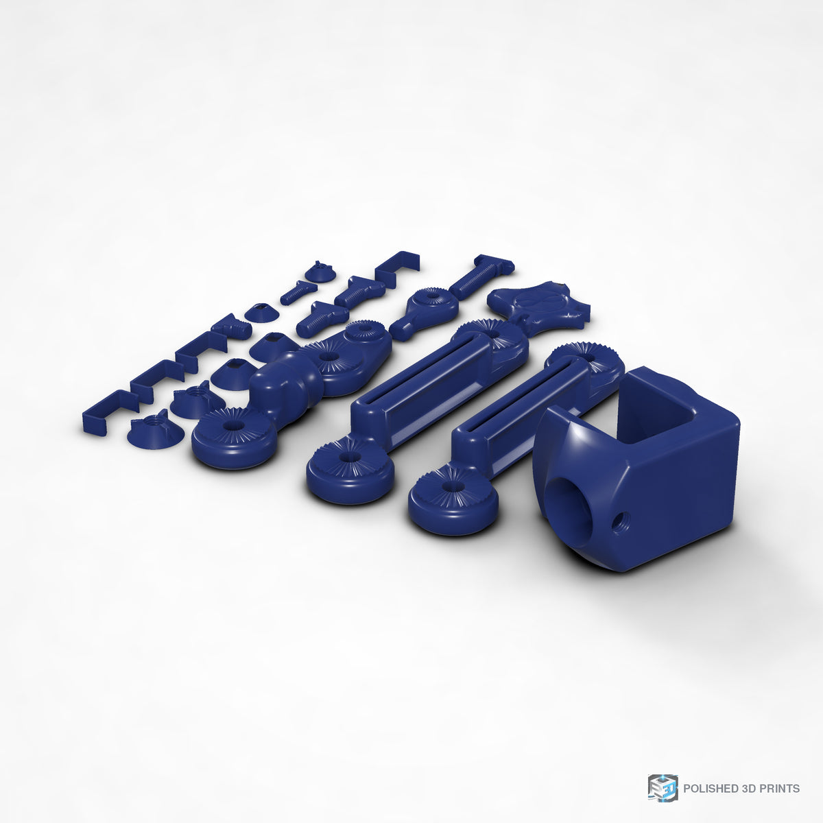 Link-A-Link Streamer Microphone Arm Kit – shown in PETG Galaxy Blue