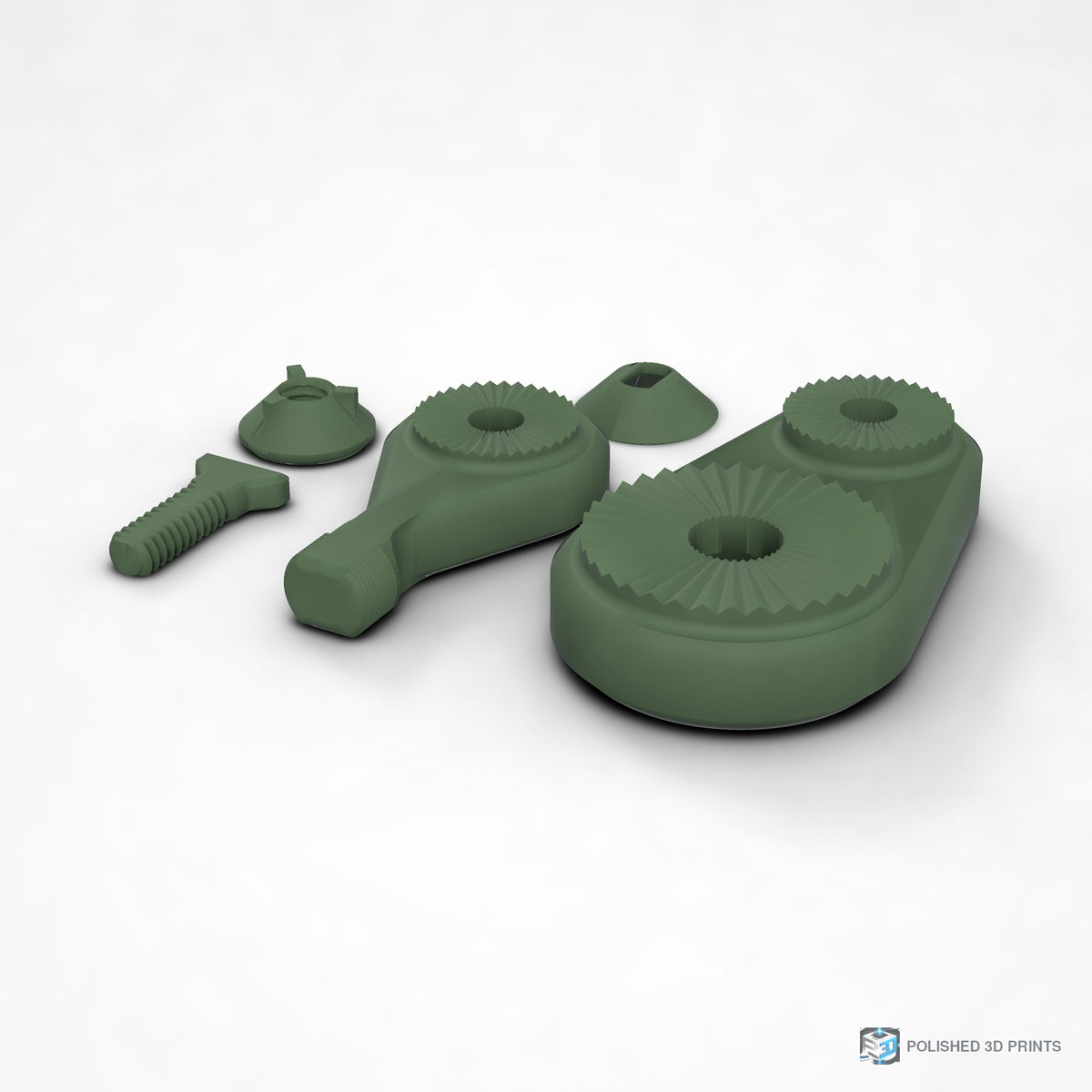 Link-A-Link Microphone Mount – shown in ASA Dark Gray Green