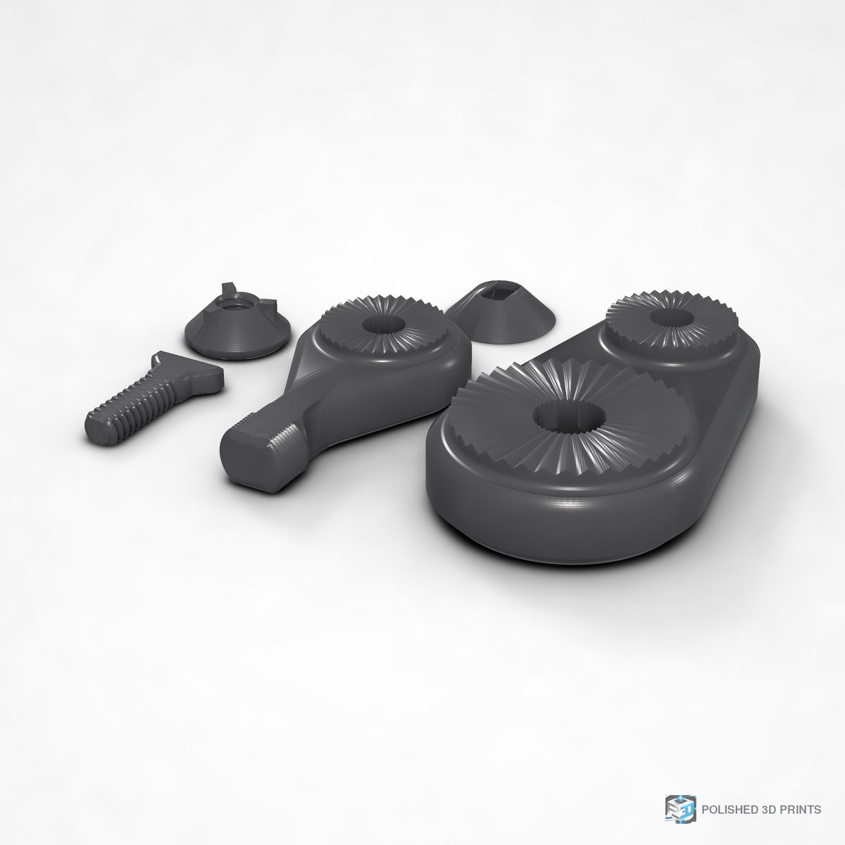 Link-A-Link Microphone Mount – shown in PETG Galaxy Dark Grey
