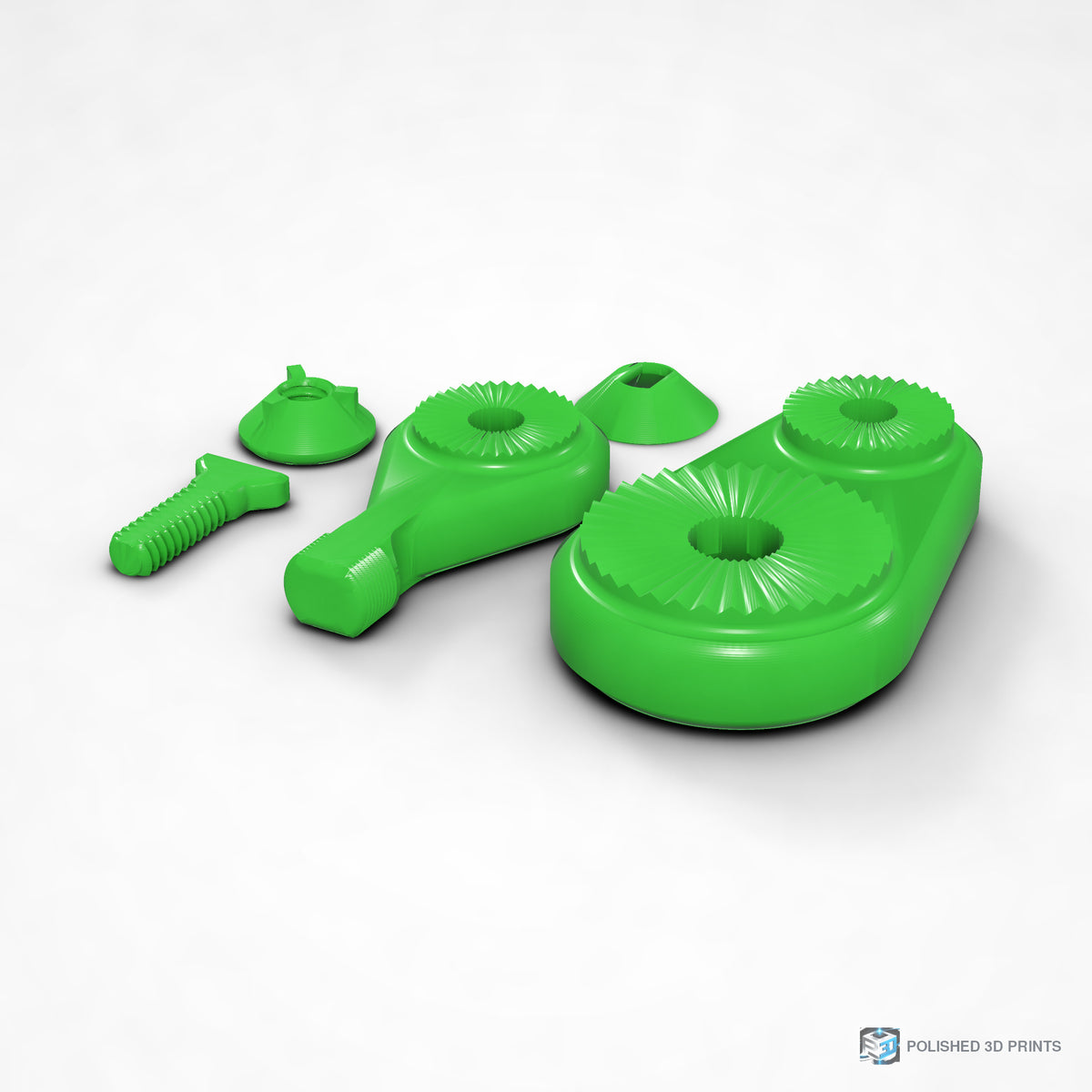 Link-A-Link Microphone Mount – shown in PETG Green