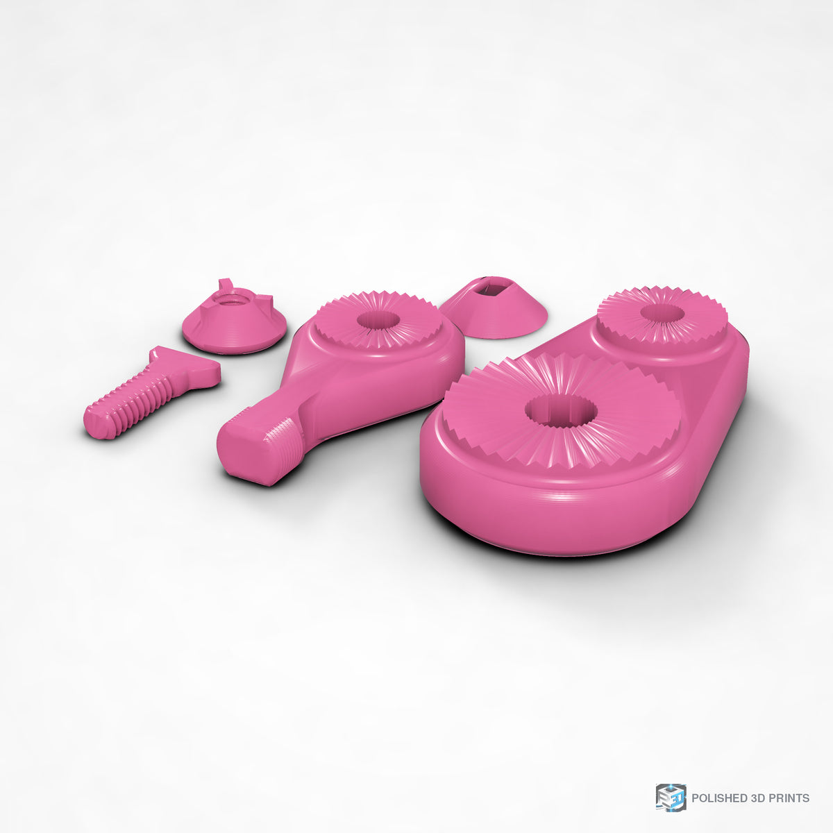 Link-A-Link Microphone Mount – shown in PETG Magenta