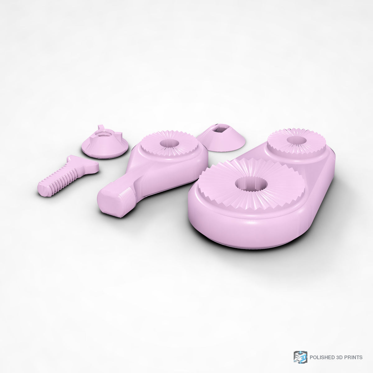 Link-A-Link Microphone Mount – shown in PETG Pink