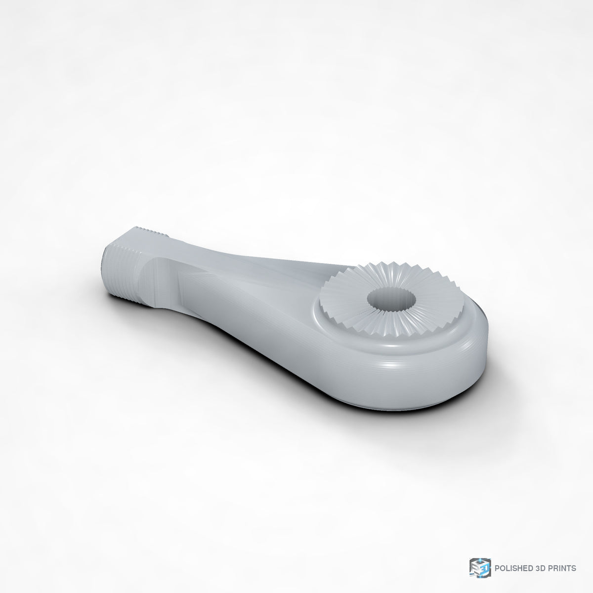 Link-A-Link Microphone Mount – Long option, shown in PETG Grey