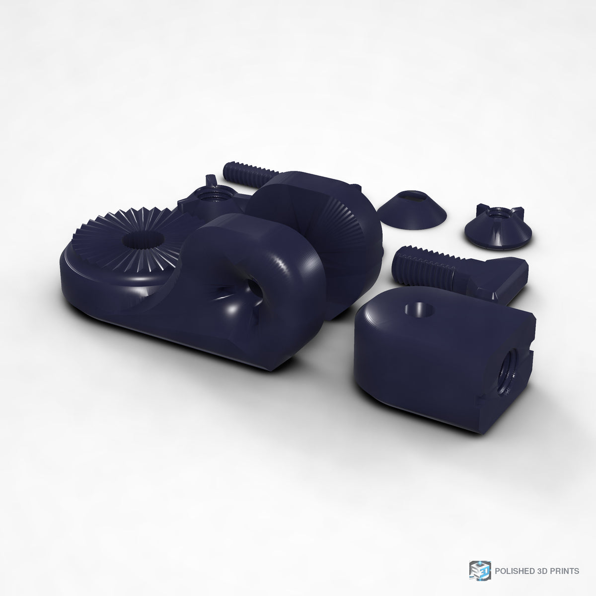 Link-A-Link Swivel Payload Link – shown in PETG Dark Blue