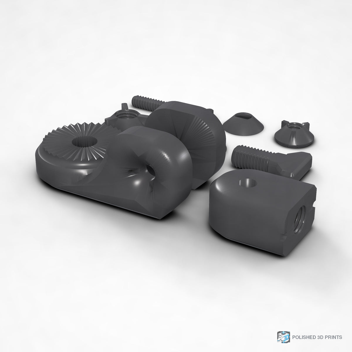 Link-A-Link Swivel Payload Link – shown in PETG Galaxy Dark Grey