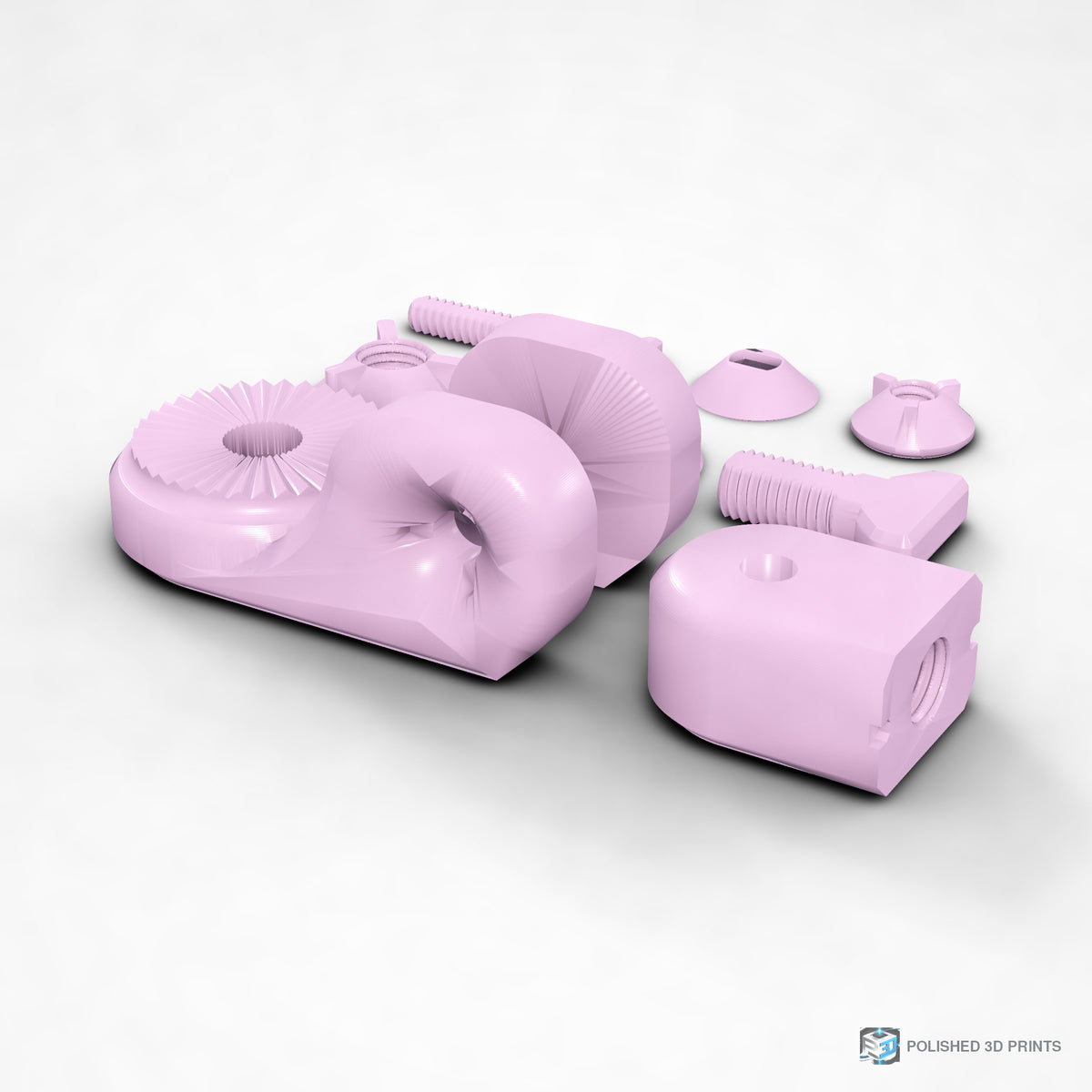 Link-A-Link Swivel Payload Link – shown in PETG Pink