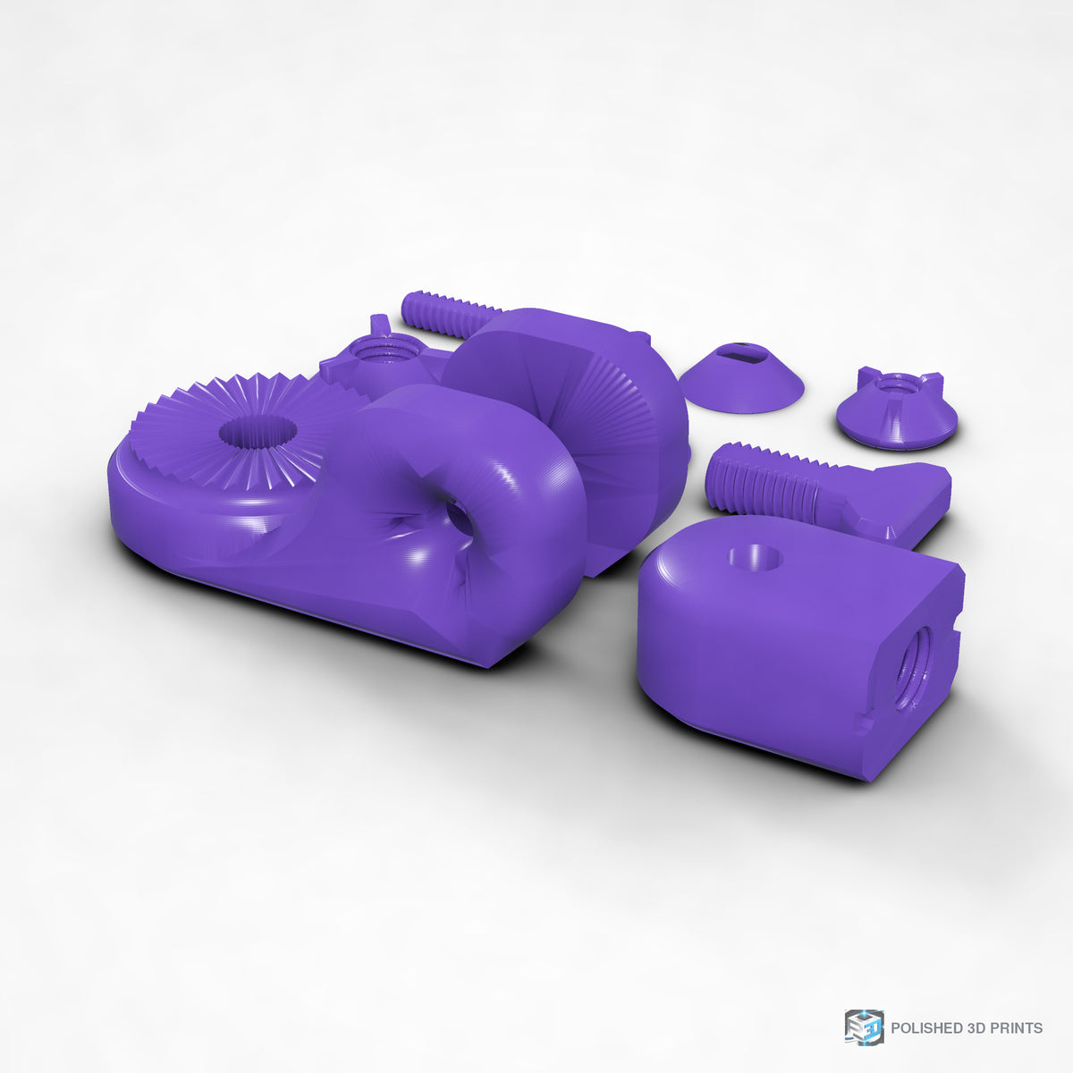 Link-A-Link Swivel Payload Link – shown in PETG Purple